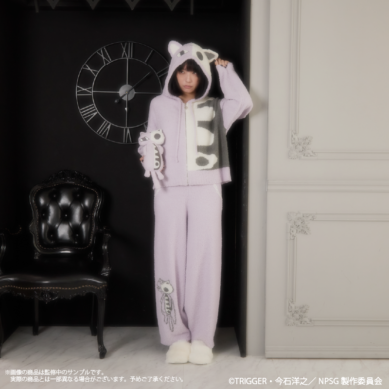 Panty & Stocking with Garterbelt Honekoneko Room Wear - Hoodie & Long Pants [Pre-Order Aug 2026]