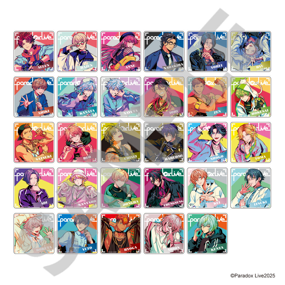 Paradox Live - Trading Acrylic Coaster Set of 29 Types [Random] [Pre-order Jun 2026]