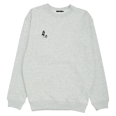 Patapon X Grapht Fashion Collection - Hatapon Embroidered Grey Sweatshirt