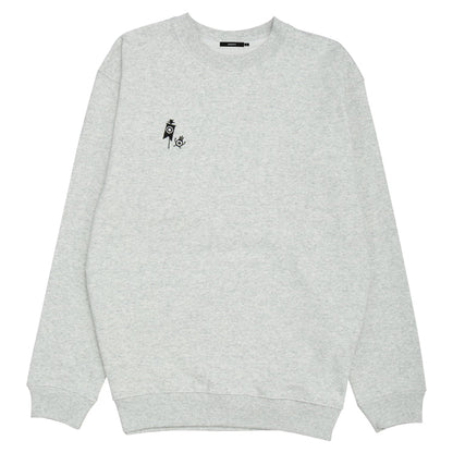 Patapon X Grapht Fashion Collection - Hatapon Embroidered Grey Sweatshirt