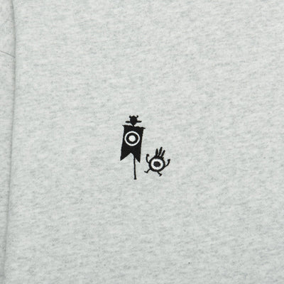 Patapon X Grapht Fashion Collection - Hatapon Embroidered Grey Sweatshirt