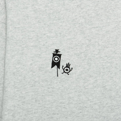 Patapon X Grapht Fashion Collection - Hatapon Embroidered Grey Sweatshirt