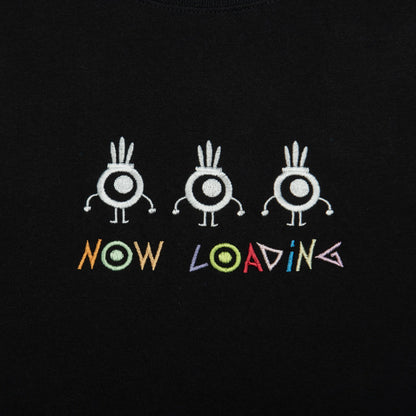 Patapon X Grapht Fashion Collection - Patapon Now Loading Blakc T-Shirt