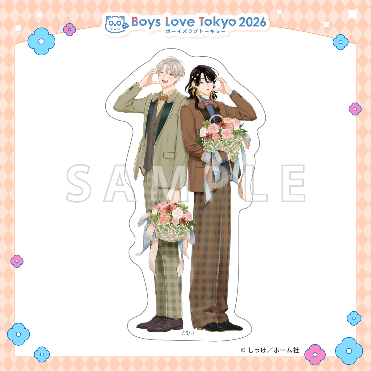 Pink Heart Jam - Boys Love Tokyo 2026Die-Cut Stickers [Pre-Order Late June 2026]