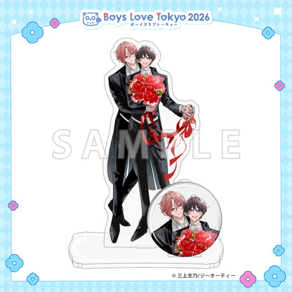 Pittosporum - Boys Love Tokyo 2026 Acrylic Stand & Can Badge Set [Pre-Order Late June 2026]