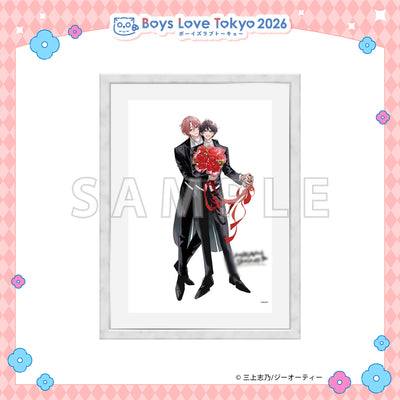 Pittosporum - Boys Love Tokyo 2026 Framed Reproduction of Original Artwork [Pre-Order Late June 2026]