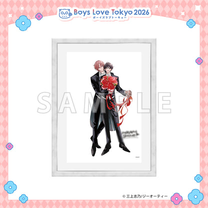 Pittosporum - Boys Love Tokyo 2026 Framed Reproduction of Original Artwork [Pre-Order Late June 2026]