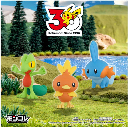 Pokemon 30th Anniversary x MonColle - Hoenn Region Complete Set of 3 Types [Pre-Order Feb 2026]