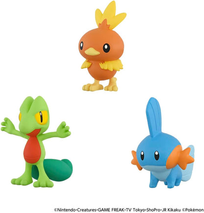Pokemon 30th Anniversary x MonColle - Hoenn Region Complete Set of 3 Types [Pre-Order Feb 2026]