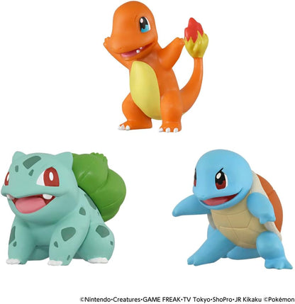 Pokemon 30th Anniversary x MonColle - Kanto Region Complete Set of 3 Types [Pre-Order Feb 2026]