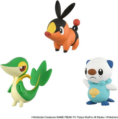 Pokemon 30th Anniversary x MonColle - Unova Region Complete Set of 3 Types [Pre-Order Feb 2026]