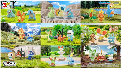 Pokemon 30th Anniversary x MonColle - Alola Region Complete Set of 3 Types [Pre-Order Feb 2026]