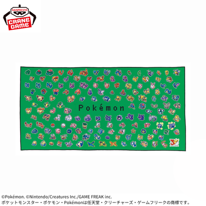 Pokemon Big Microfiber Towel - 30th Anniversary (2 Types) [Pre-Order Jul 2026]