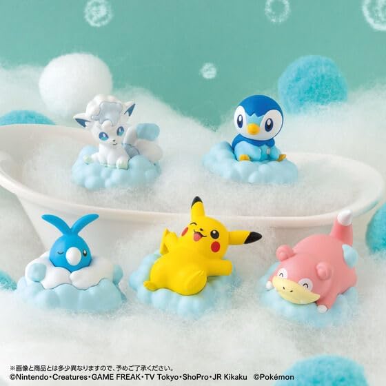Pokemon Bubble Fever Surprise Egg - Let's play with bubbles together! Set of 5 [Random]