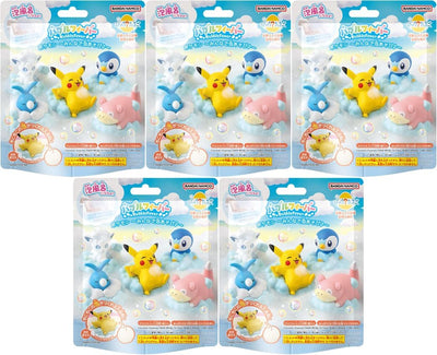 Pokemon Bubble Fever Surprise Egg - Let's play with bubbles together! Set of 5 [Random]