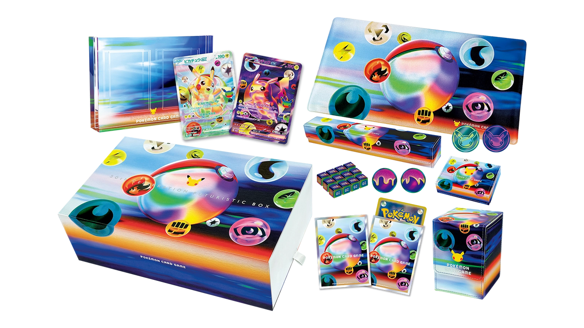 Pokemon Card Game - 30th CELEBRATION Futuristic Box