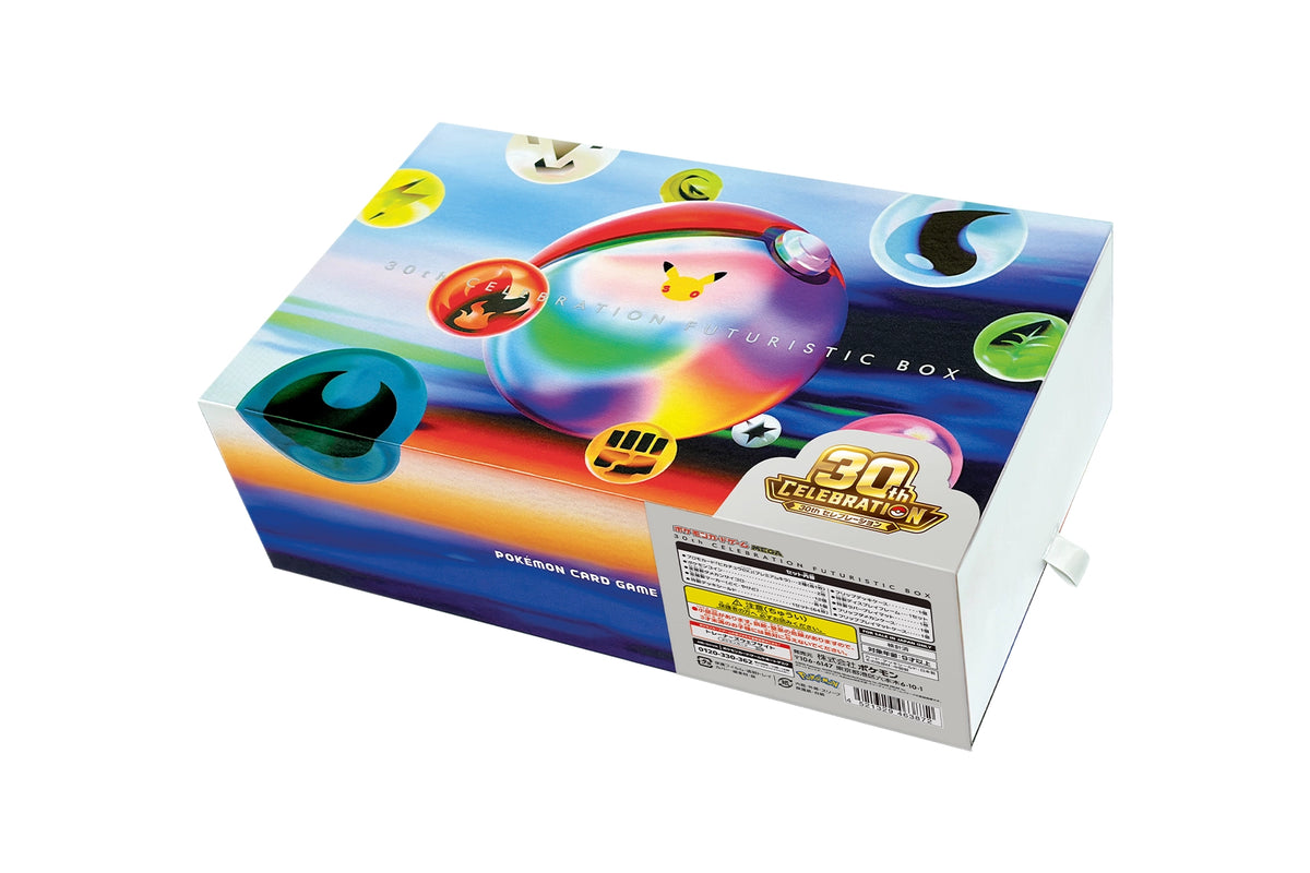 Pokemon Card Game - 30th CELEBRATION Futuristic Box