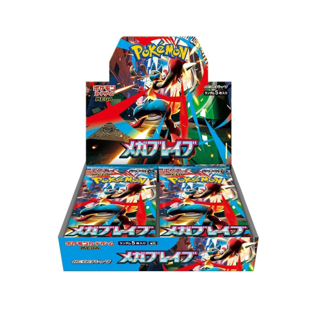 Pokemon Card Game MEGA Expansion Pack Mega Brave BOX [M1L Pokemon Card Game MEGA Expansion Pack Mega Brave BOX [M1L