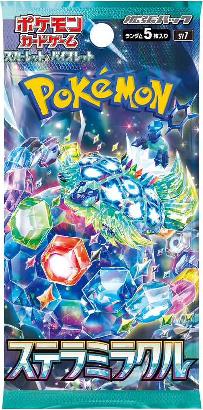 Pokemon Card Game Scarlet & Violet Enhanced Expansion Pack Stella Miracle Sv7a (BOX)