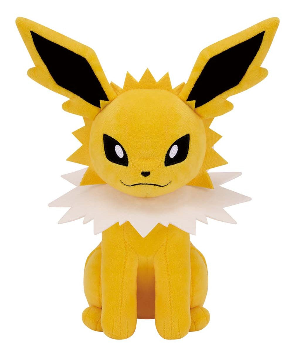 Pokemon Fluffy Plush Toy Eevee Friends - Jolteon