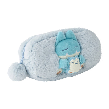 Pokemon Little Daydream Collection - Goomy and Snorlax Plush Toy Pouch
