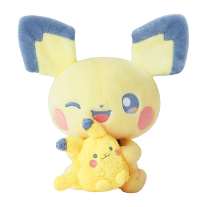 Pokemon Little Daydream Collection - Pichu and Pikachu Plush Toys