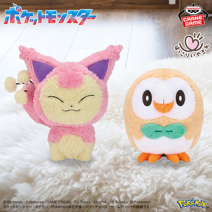 Pokemon Mofugu Heartwarming Plush - Skitty and Rowlet (2 Types) [Pre-Order Jul 2026]