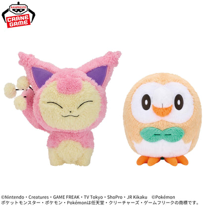 Pokemon Mofugu Heartwarming Plush - Skitty and Rowlet (2 Types) [Pre-Order Jul 2026]