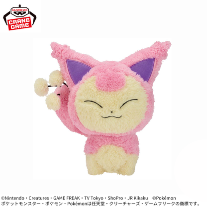 Pokemon Mofugu Heartwarming Plush - Skitty and Rowlet (2 Types) [Pre-Order Jul 2026]