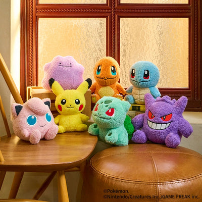 Pokemon Mokomoko Puchi Plush - Jigglypuff