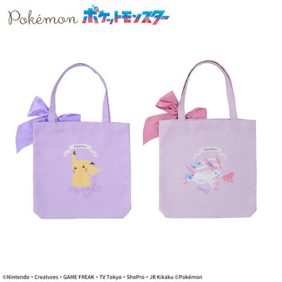 Pokemon Platinum Zakka - Ribbon tote bag Pikachu