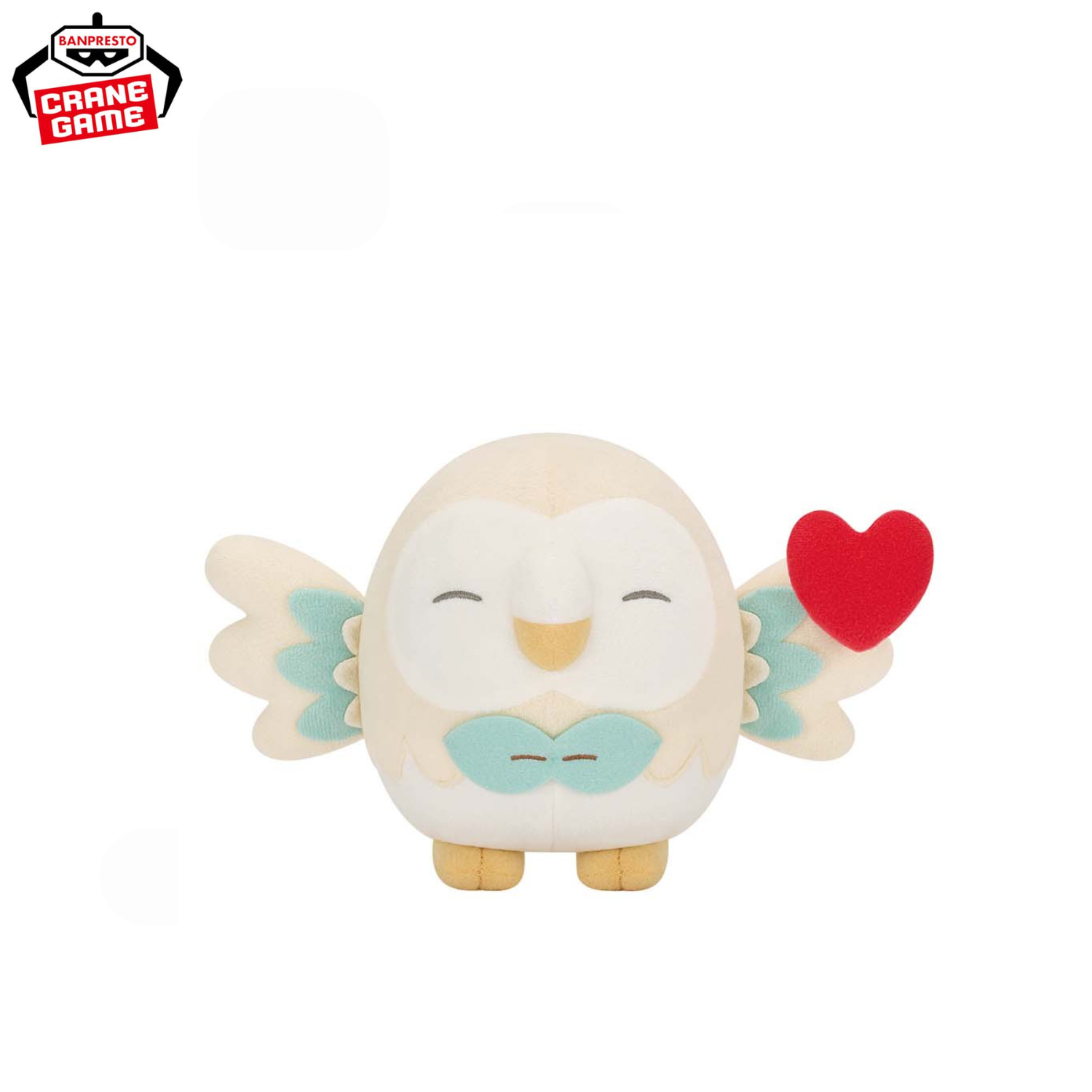 Pokemon PokePiece Plush Toy Mellow Heart  - Pikachu, Rowlet, Scorbunny (3 Types) [Pre-Order Jun 2026]