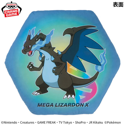 Pokemon Print Cushion - Mega Charizard X & Mega Charizard Y (2 Types)