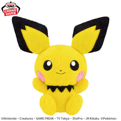 Pokemon Super Mofugu Cuddly Plush - Pichu