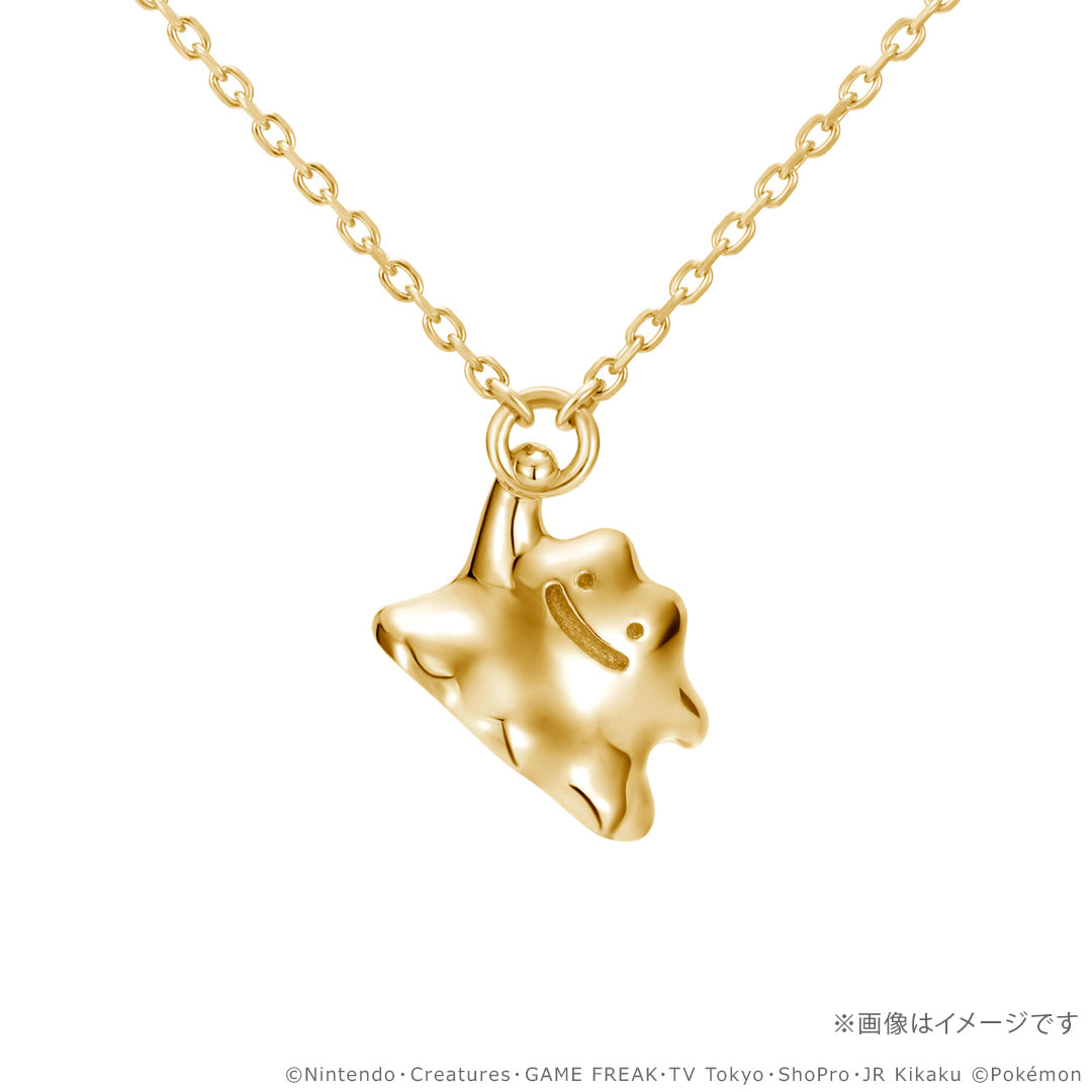 Pokemon U-Treasure - 30th Anniversary Model Ditto Necklace Silver (Yellow Gold Plated) [Pre-Order Dec 2026]