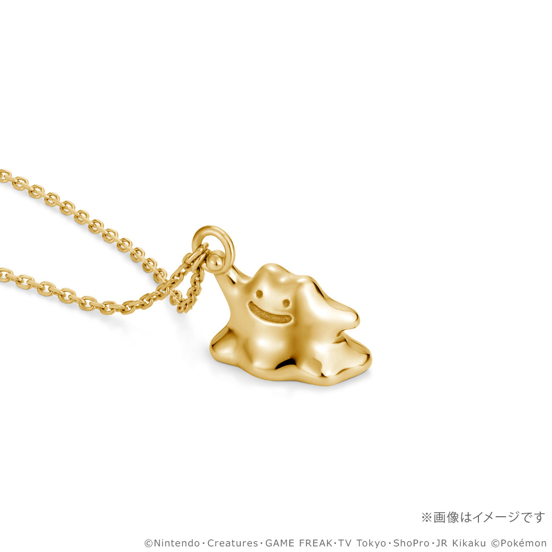 Pokemon U-Treasure - 30th Anniversary Model Ditto Necklace Silver (Yellow Gold Plated) [Pre-Order Dec 2026]