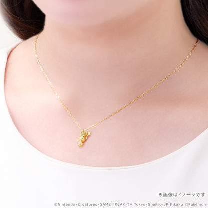 Pokemon U-Treasure - 30th Anniversary Model Pikachu & Poke Ball Necklace Silver (Yellow Gold Plated) [Pre-Order Dec 2026]