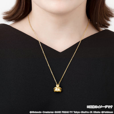 Pokemon U-Treasure - 30th Anniversary Model Snorlax Necklace Silver (Yellow Gold Plated) [Pre-Order Dec 2026]