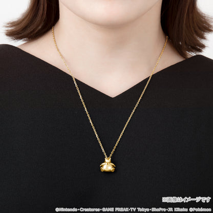 Pokemon U-Treasure - 30th Anniversary Model Snorlax Necklace Silver (Yellow Gold Plated) [Pre-Order Dec 2026]