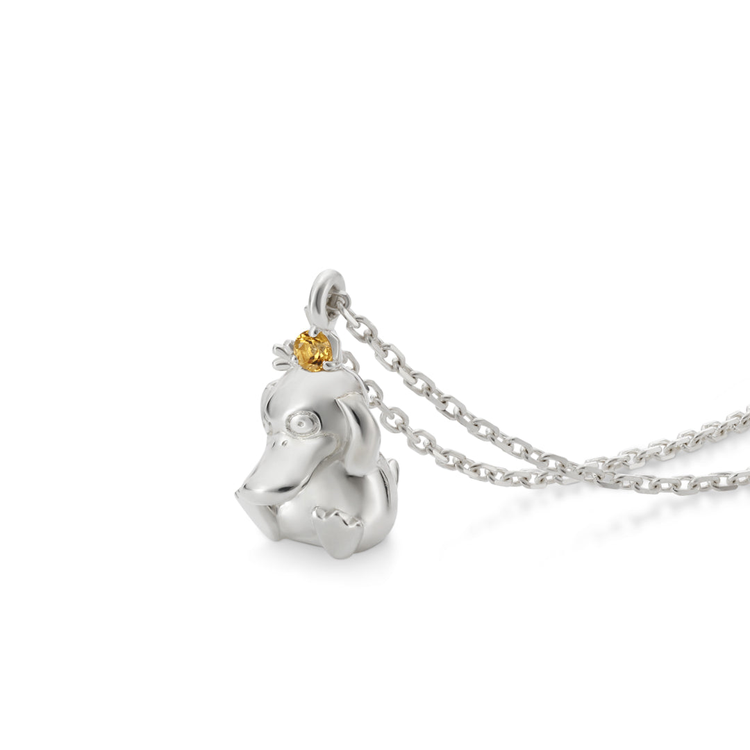 Pokemon U-Treasure - Psyduck Silver Necklace (3 Types)