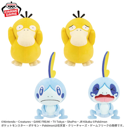 Pokemon Various Face Plushes - Psyduck & Sobble (4 Types)