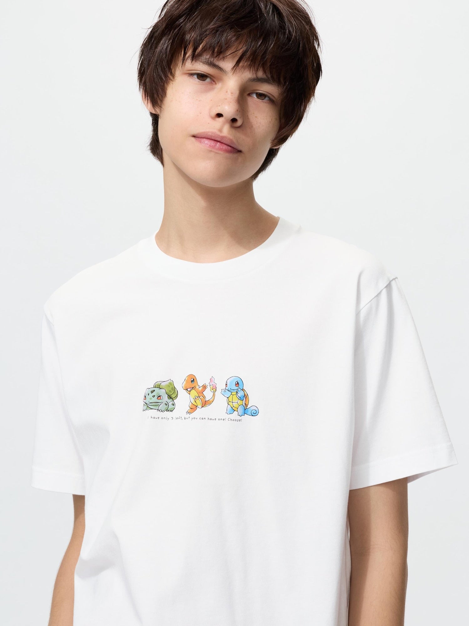 Pokemon X Uniqlo 30th Anniversary Fashion Collection - 1st Generation Starters T-Shirt [Pre-Order Mar 2026]