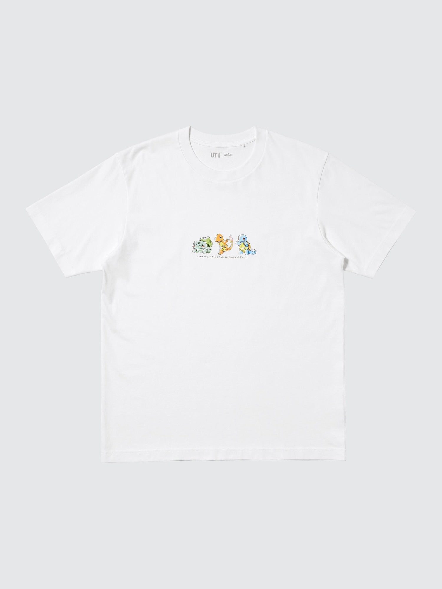 Pokemon X Uniqlo 30th Anniversary Fashion Collection - 1st Generation Starters T-Shirt [Pre-Order Mar 2026]