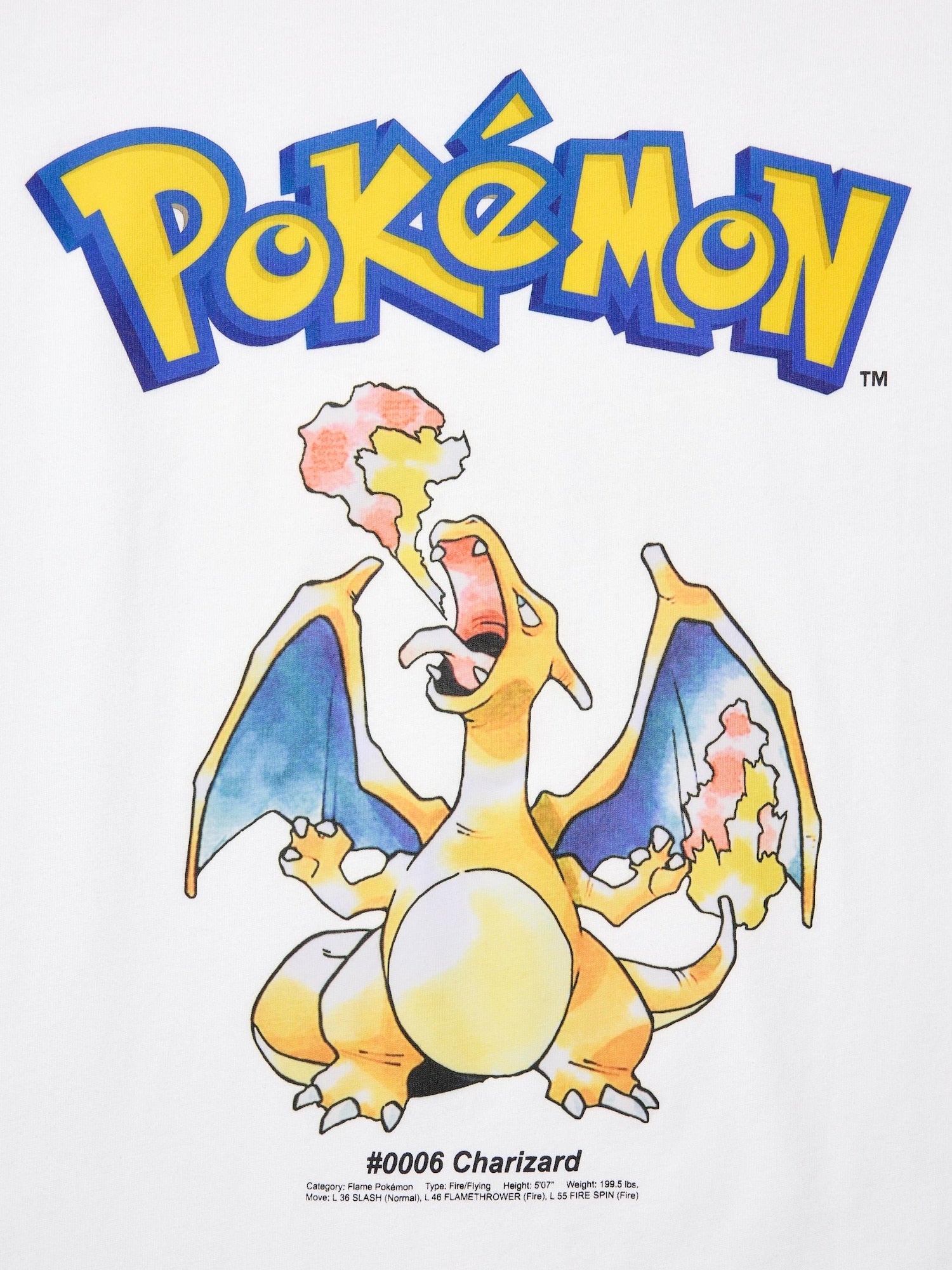 Pokemon X Uniqlo 30th Anniversary Fashion Collection - Charizard T-Shirt [Pre-Order Mar 2026]