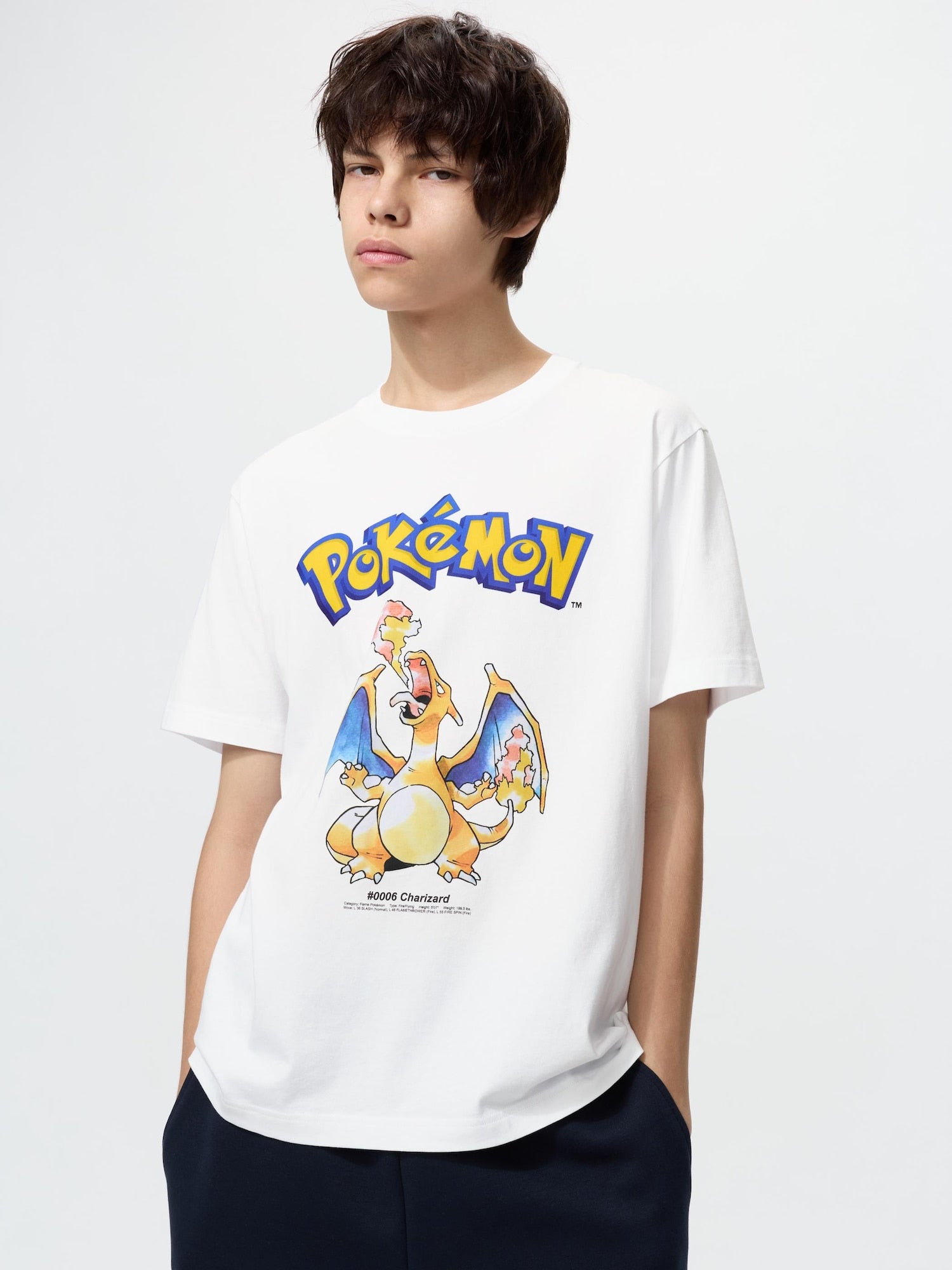 Pokemon X Uniqlo 30th Anniversary Fashion Collection - Charizard T-Shirt [Pre-Order Mar 2026]