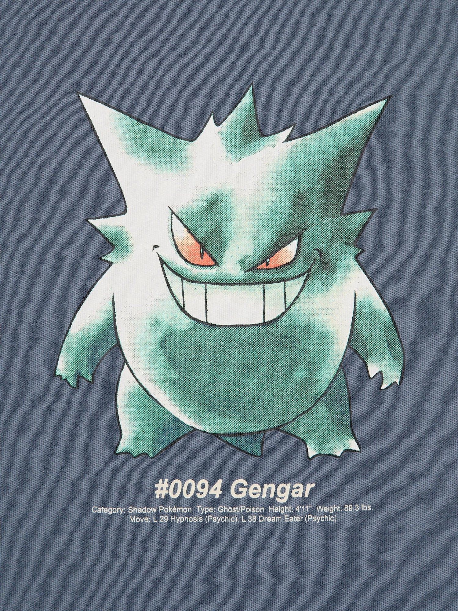 Pokemon X Uniqlo 30th Anniversary Fashion Collection - Gengar T-Shirt [Pre-Order Mar 2026]