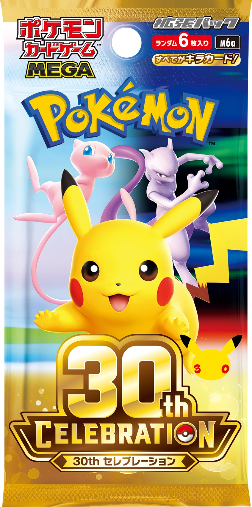 Pokemon Card Game MEGA Expansion Pack - 30th CELEBRATION [M6a] (Box or Pack)