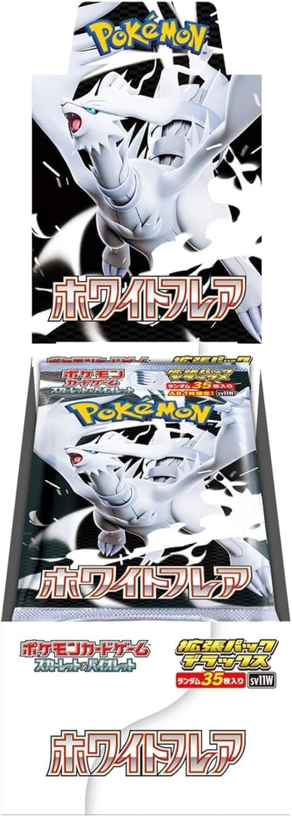 pokemon card game white flare booster box Pokemon Japanese White Flare Booster Pack
