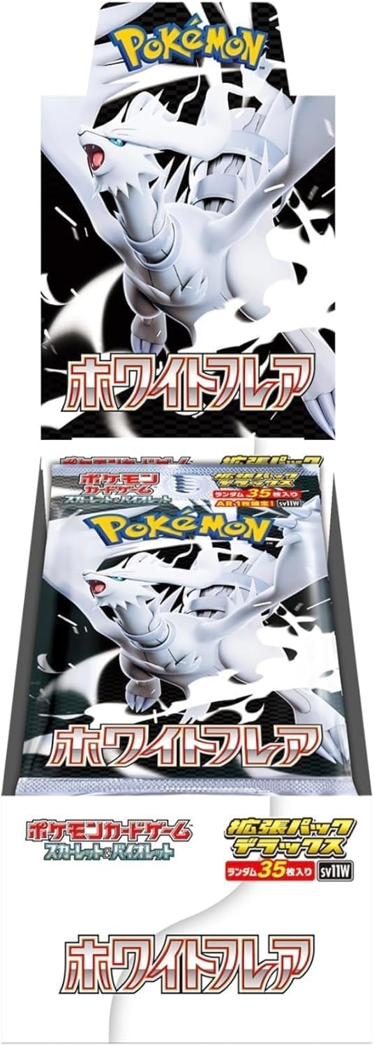 Pokemon Card Game Scarlet & Violet Expansion Pack Deluxe White Flare BOX [SV11]