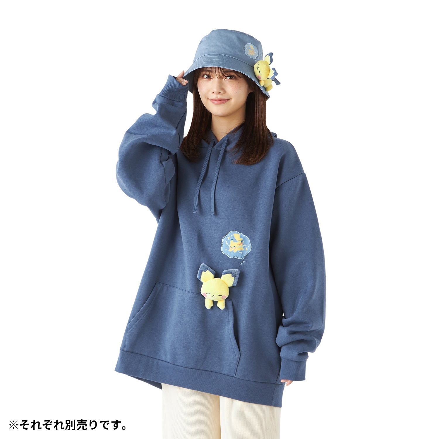 Pokemon Little Daydream Collection - Pichu Mascot Bucket Hat